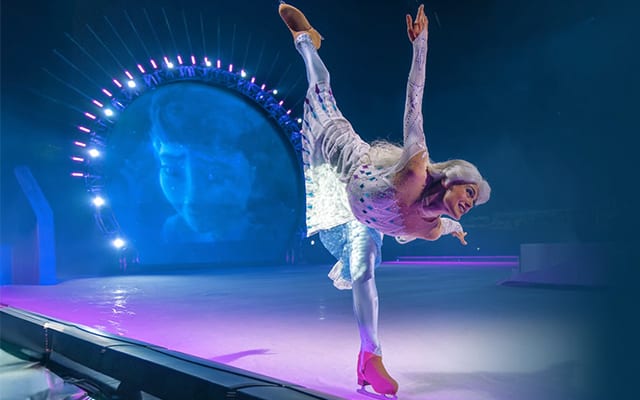 Watch Elsa heed the call of the Enchanted Forest during the Frozen 2 segment in Disney on Ice: Let's Dance!
